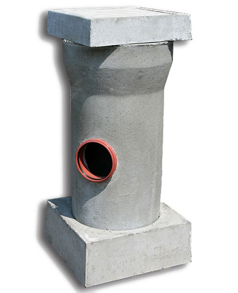 Тръба бетонна Ø400 мм, L=1250мм, с PVC муфа Ø200