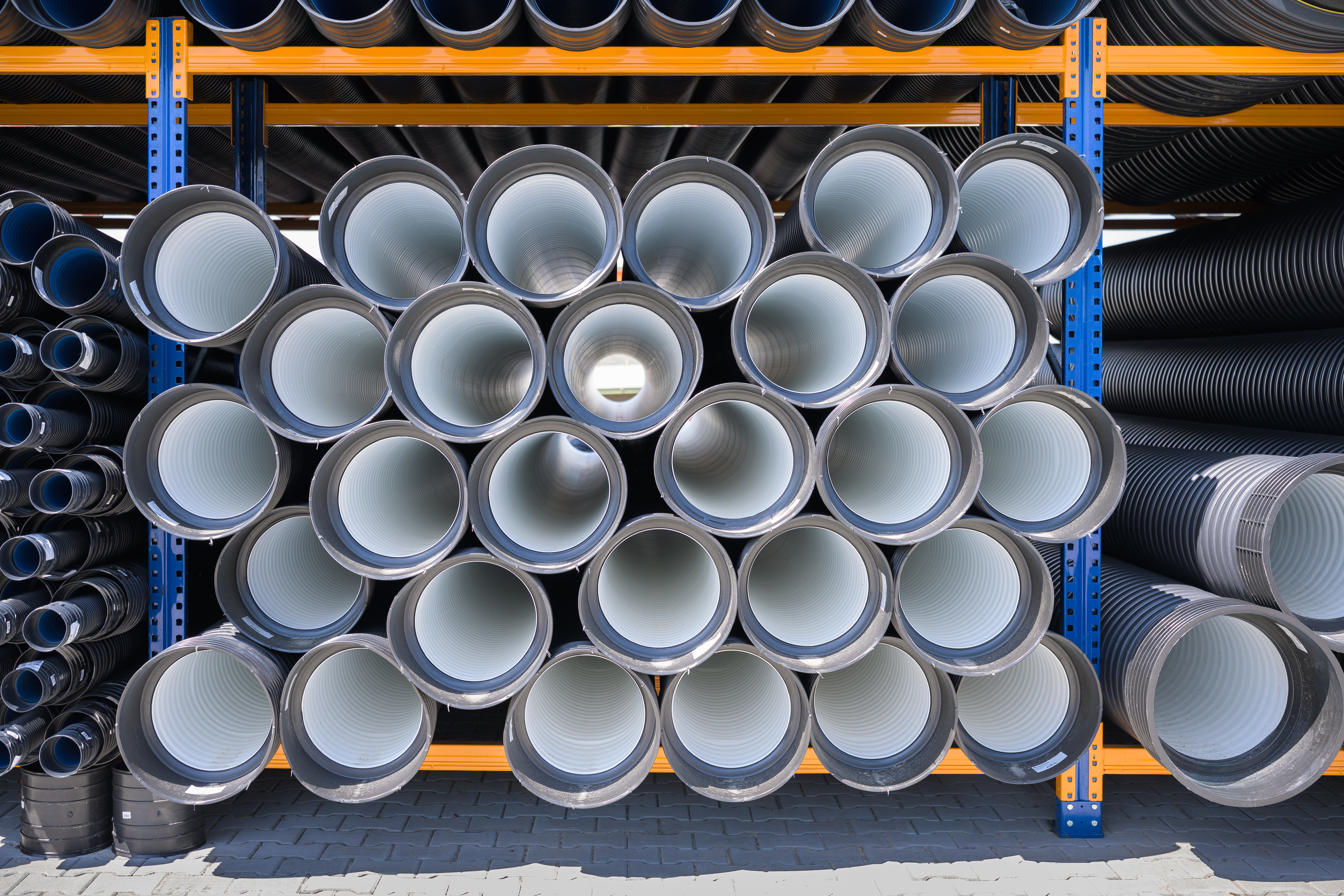 HDPE Гофрирани канализационни тръби, SN10