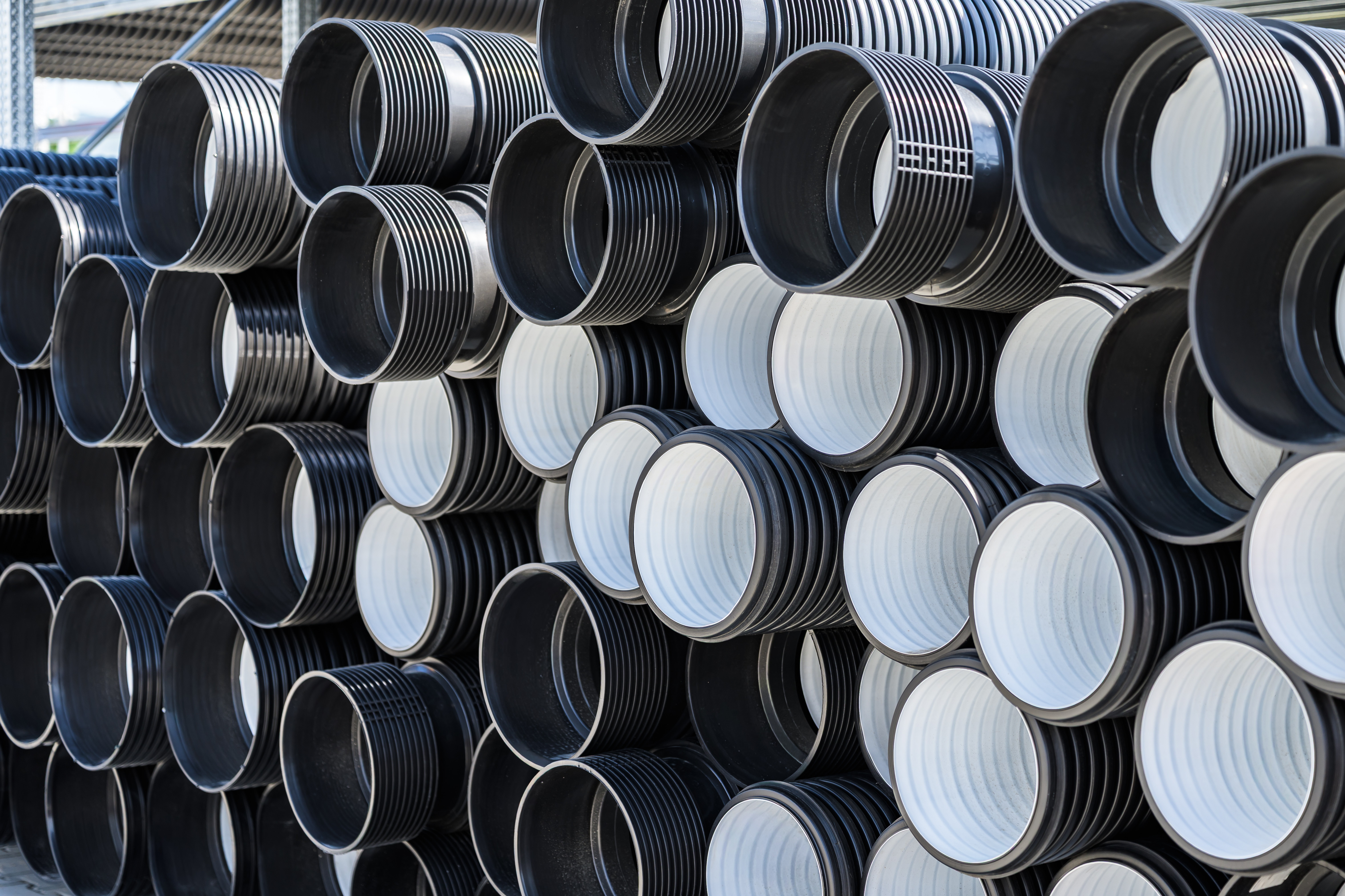 PP Corrugated pipes, SN4